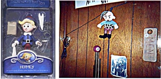 hermey, before and after